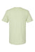 American Apparel 2001CVC Mens CVC Short Sleeve Crewneck T-Shirt Heather Cucumber Green Flat Back