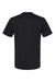 American Apparel 2006CVC Mens CVC Short Sleeve V-Neck T-Shirt Black Flat Back