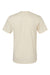 American Apparel TR401 Mens Track Short Sleeve Crewneck T-Shirt Cream Flat Back