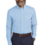 Brooks Brothers Mens Wrinkle Resistant Pinpoint Long Sleeve Button Down Shirt w/ Pocket - Newport Blue