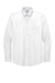 Brooks Brothers Mens Wrinkle Resistant Pinpoint Long Sleeve Button Down Shirt w/ Pocket White Flat Front