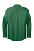 Brooks Brothers Mens Wrinkle Resistant Nailhead Long Sleeve Button Down Shirt w/ Pocket Club Green Flat Back