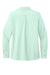Brooks Brothers Womens Casual Oxford Long Sleeve Button Down Shirt Soft Mint Green Flat Back