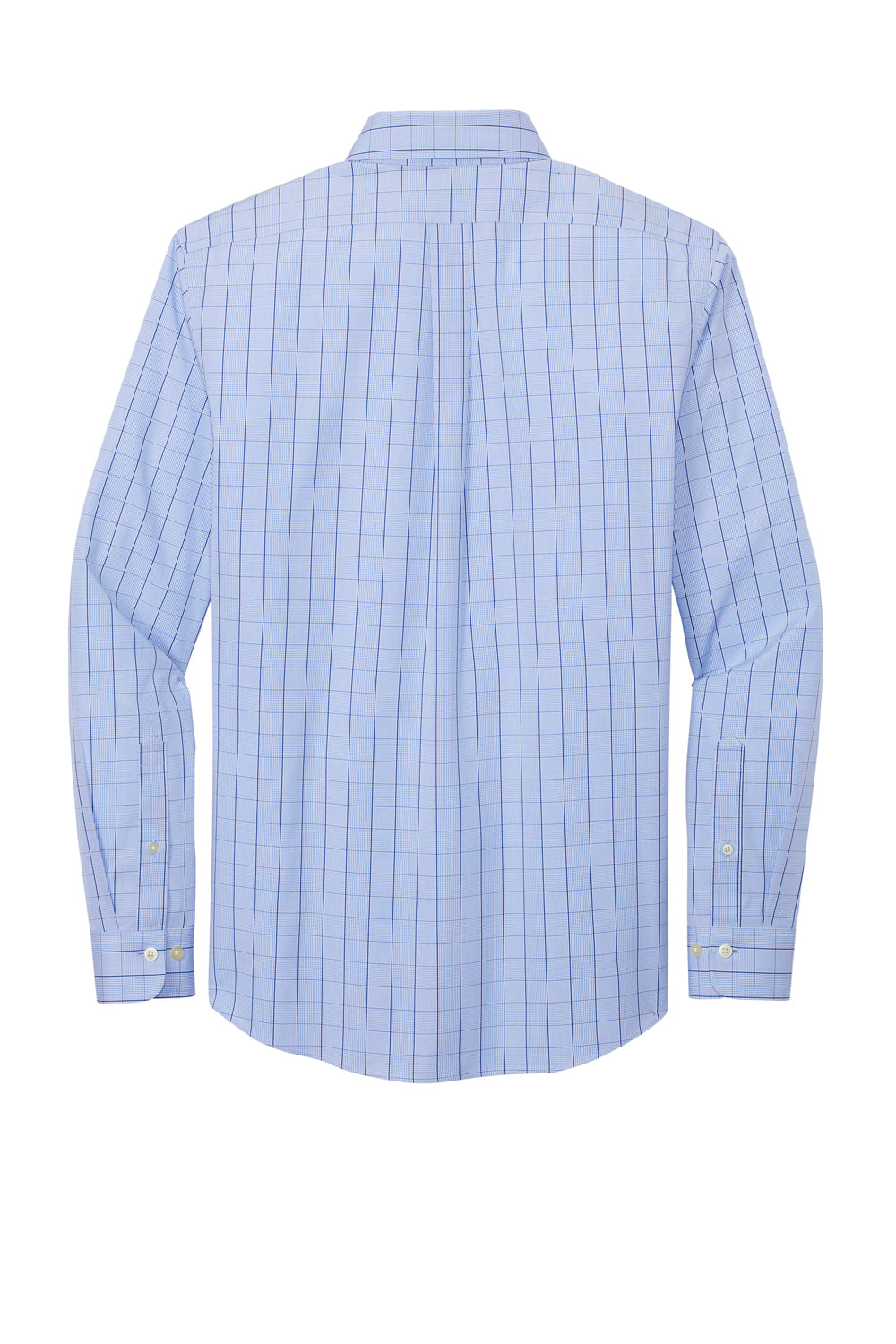 Brooks Brothers BB18008 Mens Newport Blue Wrinkle Resistant Long Sleeve Button Down Shirt w/ Pocket BigTopShirtShop.com Brooks Brothers BB18008 Mens Newport Blue Wrinkle Resistant Long Sleeve Button Down Shirt w/ Pocket BigTopShirtShop.com