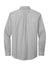 Brooks Brothers Mens Wrinkle Resistant Long Sleeve Button Down Shirt w/ Pocket Shadow Grey Flat Back
