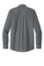 Brooks Brothers BB18012 Mens Wrinkle Free Stretch Pinpoint Long Sleeve Button Down Shirt w/ Pocket Deep Black Flat Back
