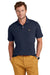 Brooks Brothers Mens Short Sleeve Polo Shirt Navy Blue Model Front