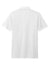 Brooks Brothers Mens Pique Short Sleeve Polo Shirt White Flat Back