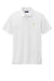 Brooks Brothers Mens Short Sleeve Polo Shirt White Flat Front