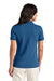 Brooks Brothers BB18201 Womens Short Sleeve Polo Shirt Charter Blue Model Back