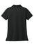 Brooks Brothers BB18201 Womens Short Sleeve Polo Shirt Deep Black Flat Back