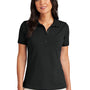 Brooks Brothers Womens Short Sleeve Polo Shirt - Deep Black