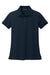 Brooks Brothers BB18201 Womens Short Sleeve Polo Shirt Navy Blue Blazer Flat Front