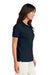 Brooks Brothers BB18201 Womens Short Sleeve Polo Shirt Navy Blue Blazer Model Side