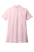 Brooks Brothers BB18201 Womens Short Sleeve Polo Shirt Pearl Pink Flat Back