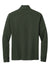 Brooks Brothers Mens 1/4 Button Down Sweatshirt Heather Pine Green Flat Back