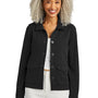 Brooks Brothers Womens Button Down Jacket - Heather Black