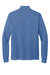 Brooks Brothers Mens Double Knit 1/4 Zip Sweatshirt Charter Blue Flat Back