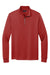 Brooks Brothers Mens Double Knit 1/4 Zip Sweatshirt Rich Red Flat Front