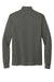 Brooks Brothers Mens Double Knit 1/4 Zip Sweatshirt Windsor Grey Flat Back