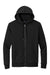 Brooks Brothers Mens Double Knit Full Zip Hooded Sweatshirt Hoodie w/ Pockets Deep Black Flat Front
