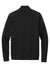 Brooks Brothers Mens Double Knit Full Zip Sweatshirt Deep Black Flat Back