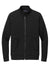 Brooks Brothers Mens Double Knit Full Zip Sweatshirt Deep Black Flat Front