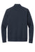 Brooks Brothers Mens Double Knit Full Zip Sweatshirt w/ Pockets Night Navy Blue Flat Back