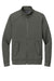 Brooks Brothers Mens Double Knit Full Zip Sweatshirt w/ Pockets Windsor Grey Flat Front