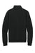 Brooks Brothers BB18212 Mens Diamond Quilt 1/4 Zip Sweatshirt Deep Black Flat Back