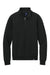 Brooks Brothers BB18212 Mens Diamond Quilt 1/4 Zip Sweatshirt Deep Black Flat Front