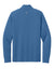 Brooks Brothers BB18214 Mens Luxe Performance 1/4 Zip Sweatshirt Charter Blue Flat Back