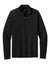 Brooks Brothers BB18214 Mens Luxe Performance 1/4 Zip Sweatshirt Deep Black Flat Front