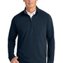 Brooks Brothers Mens Luxe Performance 1/4 Zip Sweatshirt - Navy Blazer Blue - Coming Soon