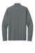 Brooks Brothers BB18214 Mens Luxe Performance 1/4 Zip Sweatshirt Shadow Grey Flat Back
