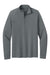 Brooks Brothers BB18214 Mens Luxe Performance 1/4 Zip Sweatshirt Shadow Grey Flat Front