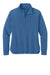 Brooks Brothers BB18215 Womens Luxe Performance 1/4 Zip Sweatshirt Charter Blue Flat Front