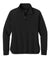 Brooks Brothers BB18215 Womens Luxe Performance 1/4 Zip Sweatshirt Deep Black Flat Front