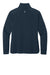 Brooks Brothers BB18215 Womens Luxe Performance 1/4 Zip Sweatshirt Navy Blazer Blue Flat Back