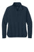 Brooks Brothers BB18215 Womens Luxe Performance 1/4 Zip Sweatshirt Navy Blazer Blue Flat Front