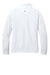 Brooks Brothers BB18215 Womens Luxe Performance 1/4 Zip Sweatshirt White Flat Back