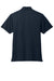 Brooks Brothers BB18220 Mens Moisture Wicking Performance Mesh Pique Short Sleeve Polo Shirt Navy Blue Blazer Flat Back