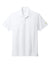 Brooks Brothers BB18220 Mens Moisture Wicking Performance Mesh Pique Short Sleeve Polo Shirt White Flat Front