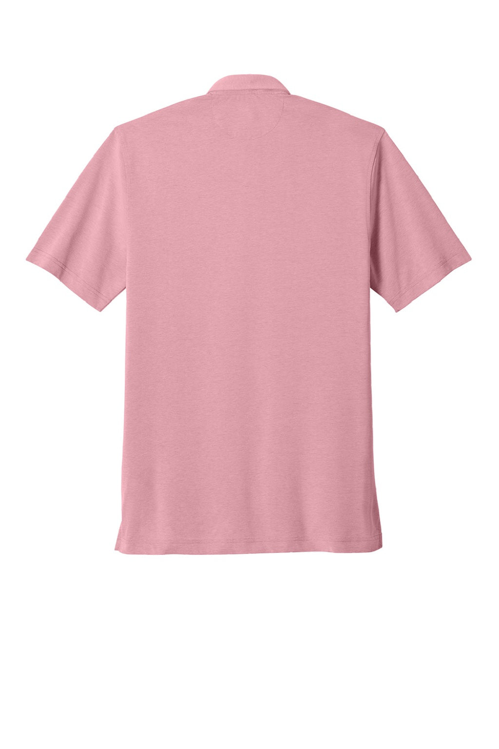 Brooks Brothers BB18222 Mens Pinpoint Pique Short Sleeve Polo Shirt Crimson Red Flat Back