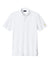 Brooks Brothers BB18222 Mens Pinpoint Pique Short Sleeve Polo Shirt White Flat Front