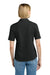 Brooks Brothers BB18223 Womens Pinpoint Pique Short Sleeve Polo Shirt Deep Black Model Back