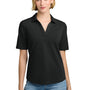Brooks Brothers Womens Pinpoint Pique Short Sleeve Polo Shirt - Deep Black - Coming Soon