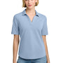 Brooks Brothers Womens Pinpoint Pique Short Sleeve Polo Shirt - Newport Blue - Coming Soon