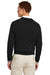 Brooks Brothers Mens Long Sleeve V-Neck Sweater Deep Black Model Back