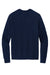 Brooks Brothers Mens Long Sleeve V-Neck Sweater Navy Blue Flat Back